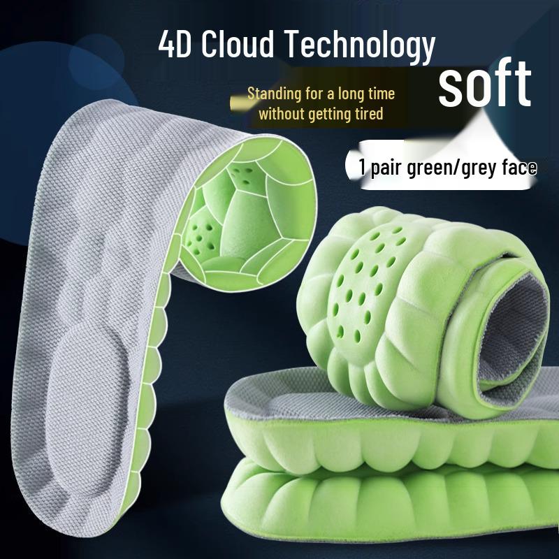 Military Training Comfort Insoles – Soft, Breathable, Odor-Resistant for Men & Women. Perfect for Summer Sports with Step-On Comfort.