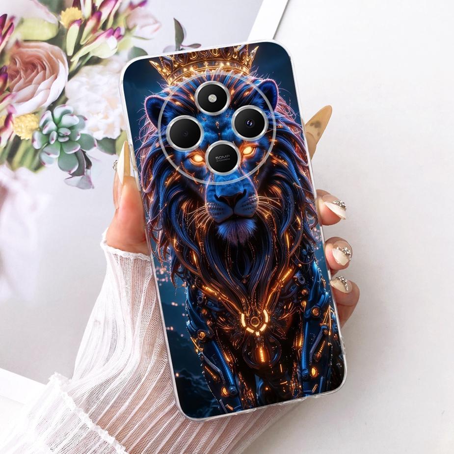 Pour Xiaomi Redmi 14C Coque Belle Papillon Peinte Housse Souple Silicone Coque Téléphone Pour Xiaomi Poco C75 PocoC75 Redmi 14C Coque