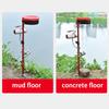 Fishing Rod Holder for Ground Sturdy Suppot Stand Outdoor Camping Hiking Black