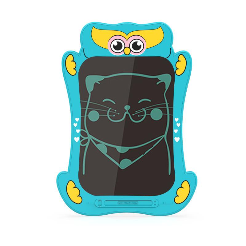9inch Kids Lcd Writing Pad Highbrightness Color Screen Animal Doodle Drawing