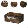 Coffee Station Organizer Countertop Tea Shop Space Saving Pod