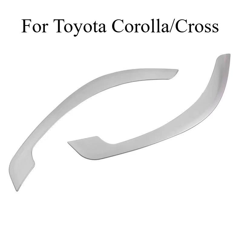 Για Toyota Corolla/Cross Διακοσμητικό Φρυδι Τροποποιημένο Ειδικό Ανοξείδωτο Ατσάλι Αντοχή σε Πρόσκρουση Πόρτας Σώματος Αξεσουάρ Αυτοκινήτων