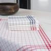 6/12Pcs Kitchen Towels, HOOHNICE, Classic Plaid Dish Towel Scouring Pad