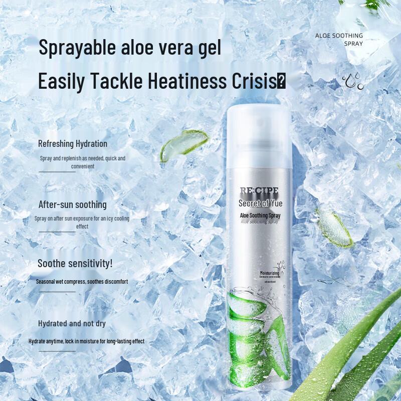 RE:CIPE Успокаивающий спрей с алоэ