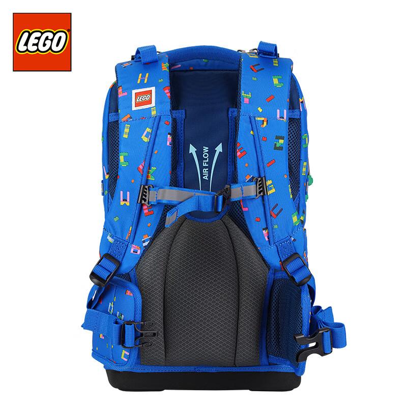 LEGO Elementary School Backpack for Grades 1-3, Children's Double Backpack, Effective Load Reduction,