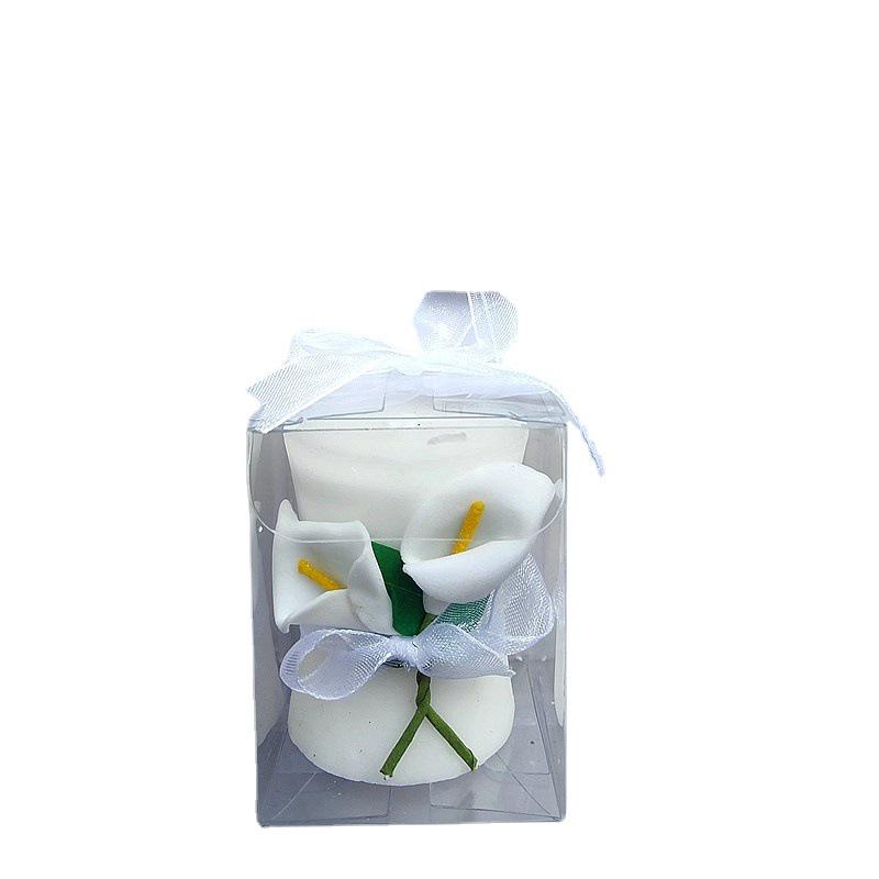 Lily Flower Romantic Birthday & Festival Candles for a Cozy Atmosphere