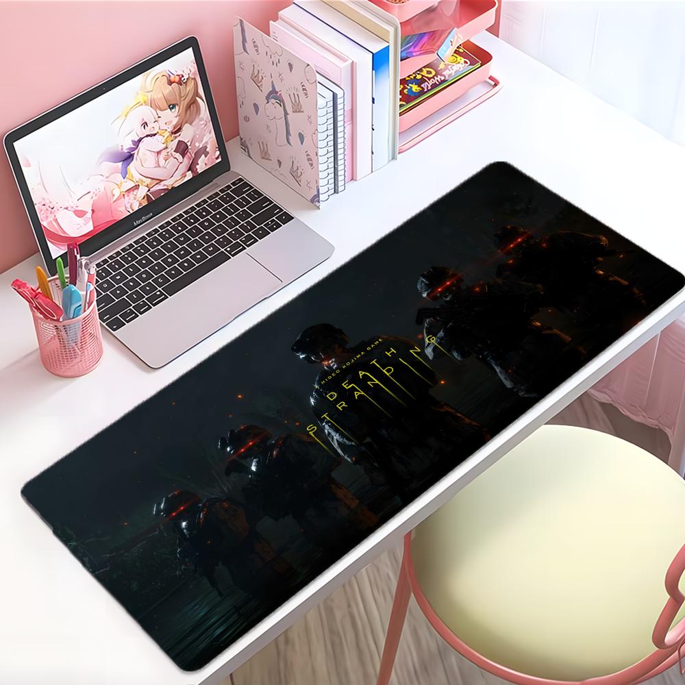 Mysterious Cool Game Ddeath Stranding Mouse Pad Large Thick Desk Pad Stitched Edges Gaming Mouse Mat For Pc