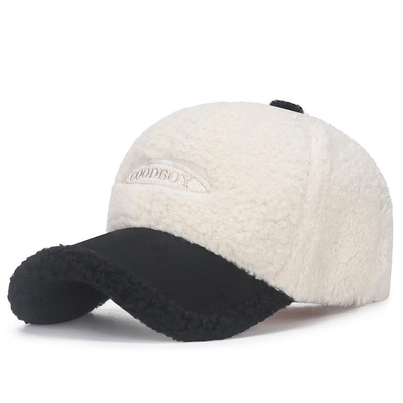 

ZHENYUEQI Autumn/Winter Suede Brim Baseball Cap Adjustable
