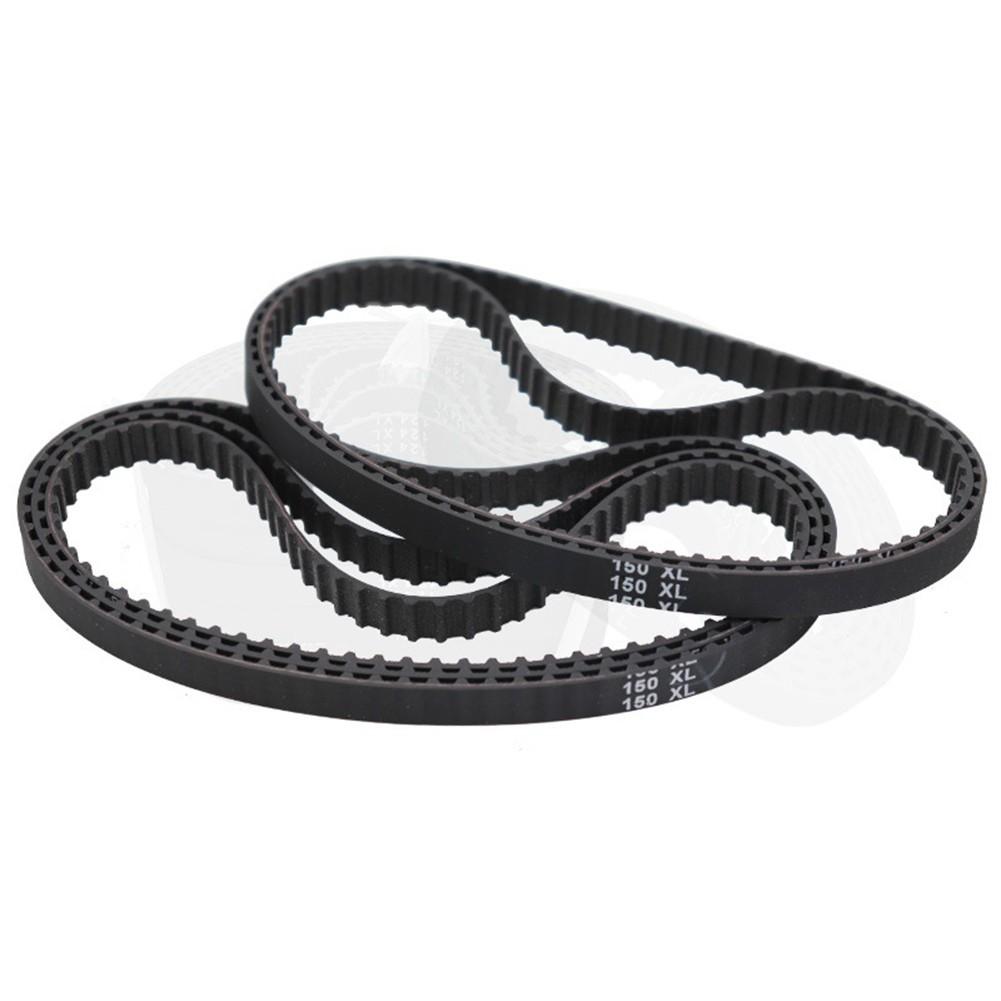 Reliable Gear Drive Belt 150XL037 Timing Belt with 75 Teeth Black Rubber