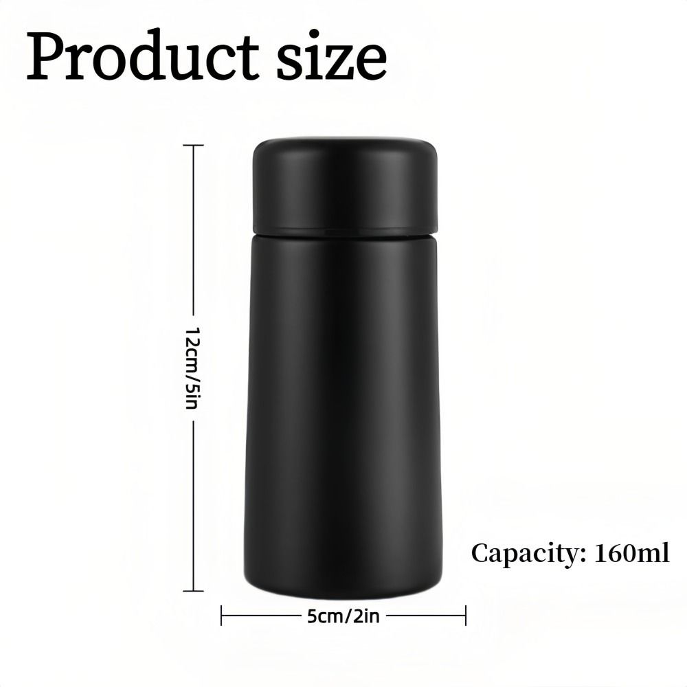 Mini Pocket Thermos Stainless Steel Water Cup Practical Thermos Cup  For Coffee and Water