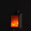 Nordic LED Flame Fireplace Lamp - Decorative Christmas Home Ornament