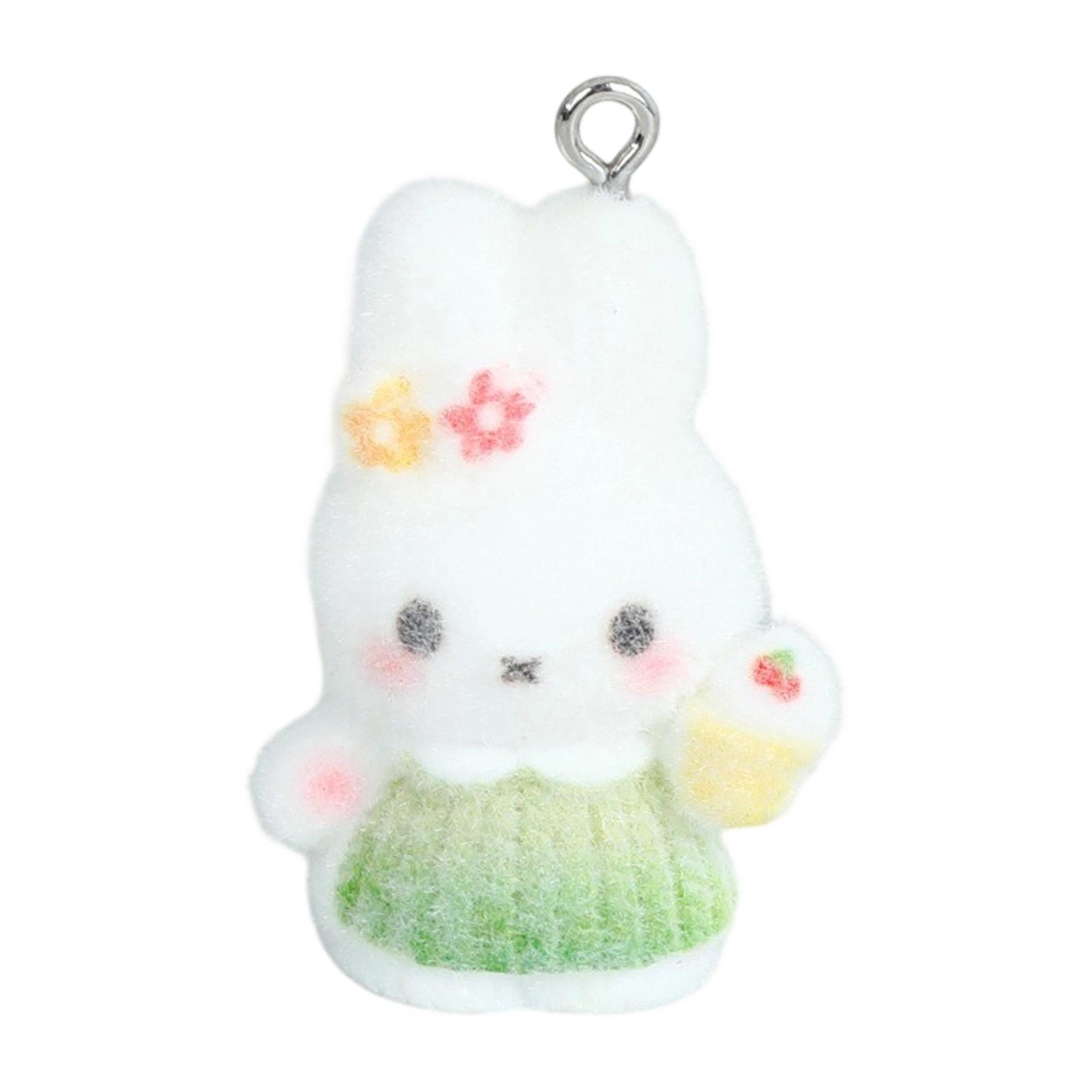 DIY Cartoon Bunny Pendants, Car Interior Ornaments, Decorative Accessories