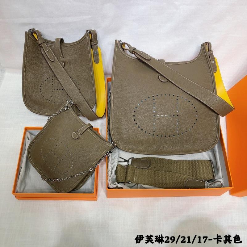 2023 new cowhide Evelyn evelyne mini 17/29TOGO first layer cowhide shoulder crossbody