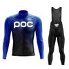2026 Autumn Breathable Cycling Suit Set  Men's Long Sleeve Sports Shirt Set Maillot Ciclismo Road Cycling Quick Drying 001