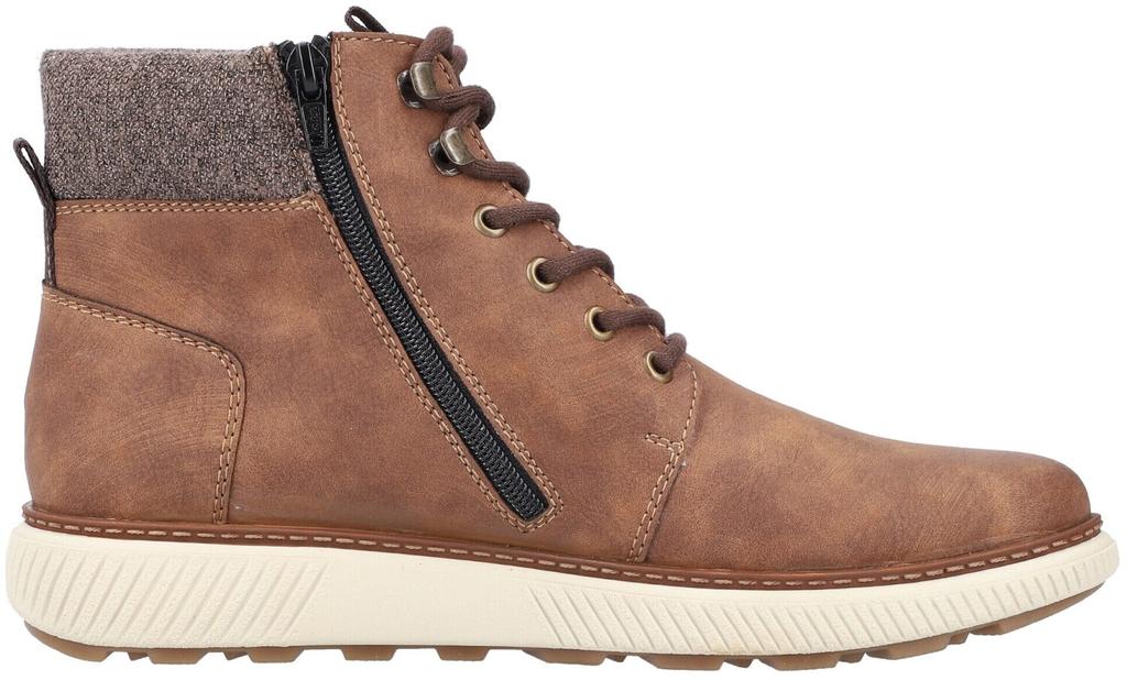 Rieker B3342 Lace-up Boots Wide Brown