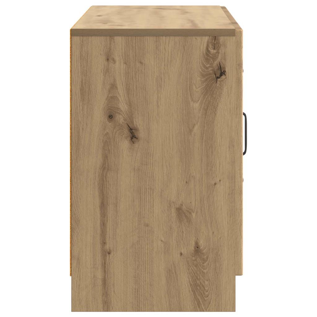 Artisan Oak Sideboard 89 x 34.5 x 57 cm Particleboard