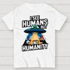 I See Humans But No Humanity Cotton Summer Casual Cool Loose T-Shirt