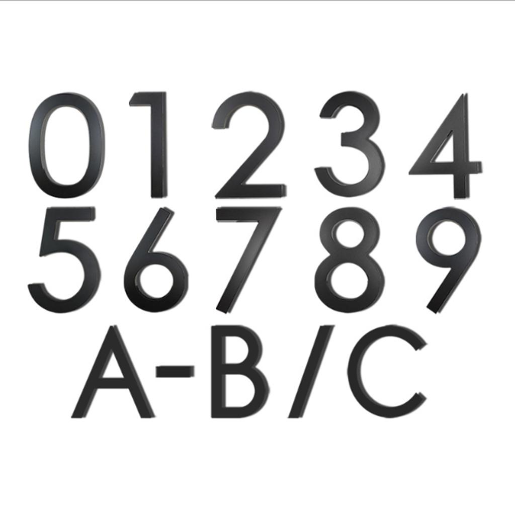 Etichete tridimensionale pentru casă Vila Rezistență la intemperii Număr digital