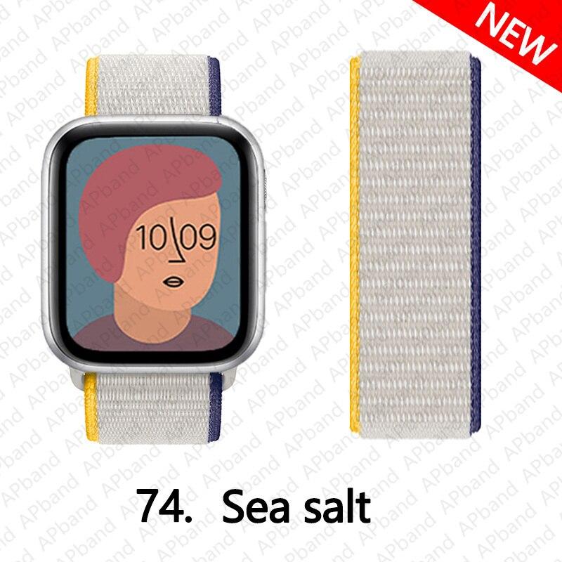 Nylon Band Voor Apple horlogeband 44mm 40mm 42mm 38mm 41mm 45mm 41 45 smartwatch polsband riem lus armband iWatch 3 4 5 se 6 7