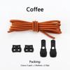 New Elastic Sneakers Laces Without Ties Lock Shoe Laces Adult Kids Tennis Round Shoelaces Rubber Bands for Shoes Accesories