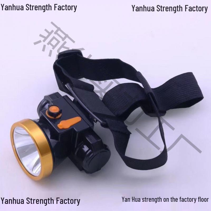 Rechargeable Waterproof LED Headlamp for Night Fishing, Camping & Outdoor Activities
