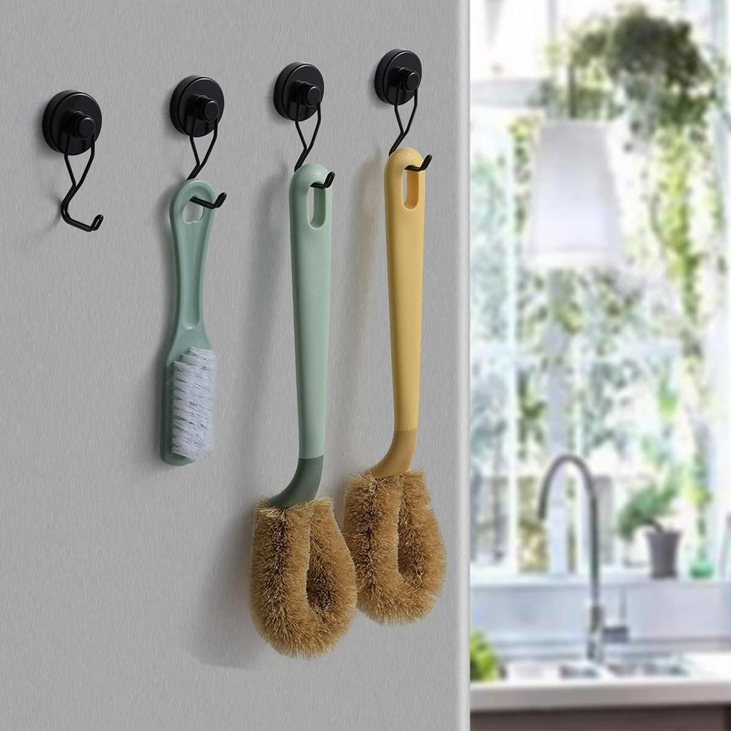 Homion Magnetic Hooks, Heavy Duty 3-Pack,Stainless