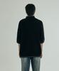 VONVAT Pullover Point Collar Short Knit (Black)