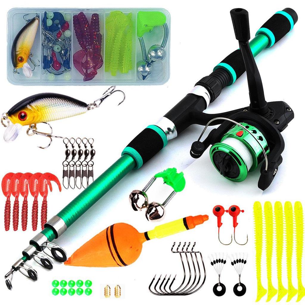 1.8m Children's Fishing Rod Set: Ultra Short Rod and Reel, Hot Cross-border Deal