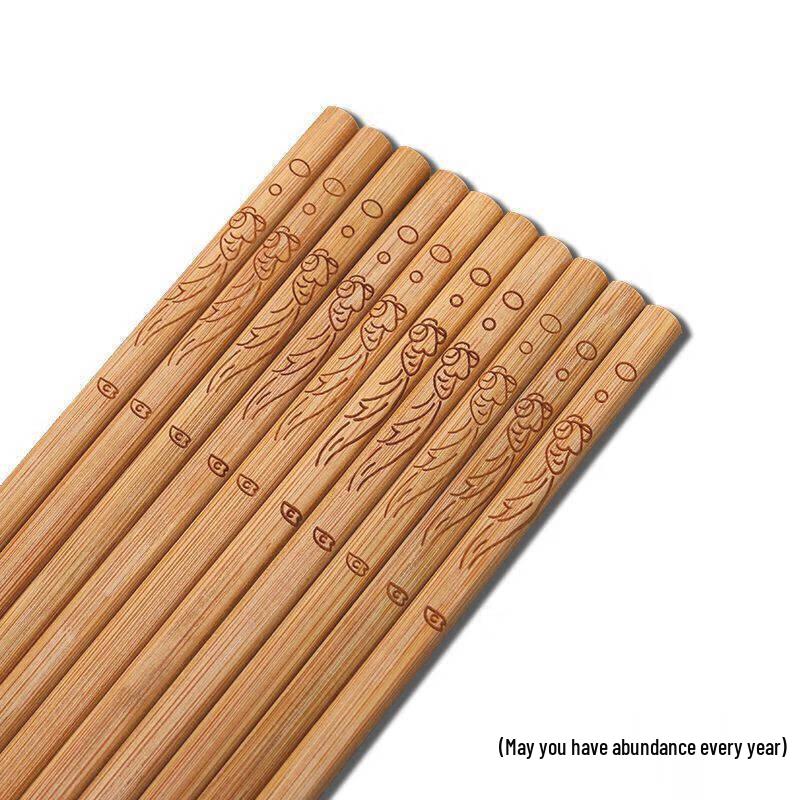 Премиальные натуральные палочки для еды из бамбука мосо