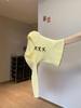Korean Lace Patchwork Knitted Slim-fit Sweater for Women - 2025 Autumn/Winter Trendy Top