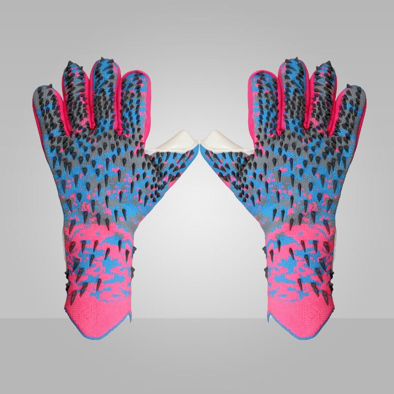 Professionele Voetbaldoelmanhandschoenen Kinderen Jeugd Voetbaltraining Met Dikke Latex Handpalm Antislip Grip