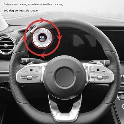 Auto-Lenkrad-Booster-Ball, Drehknopf, Lager, Kraftgriff, drehbar, universelles Autozubehör, Arbeitsersparnis-Kit