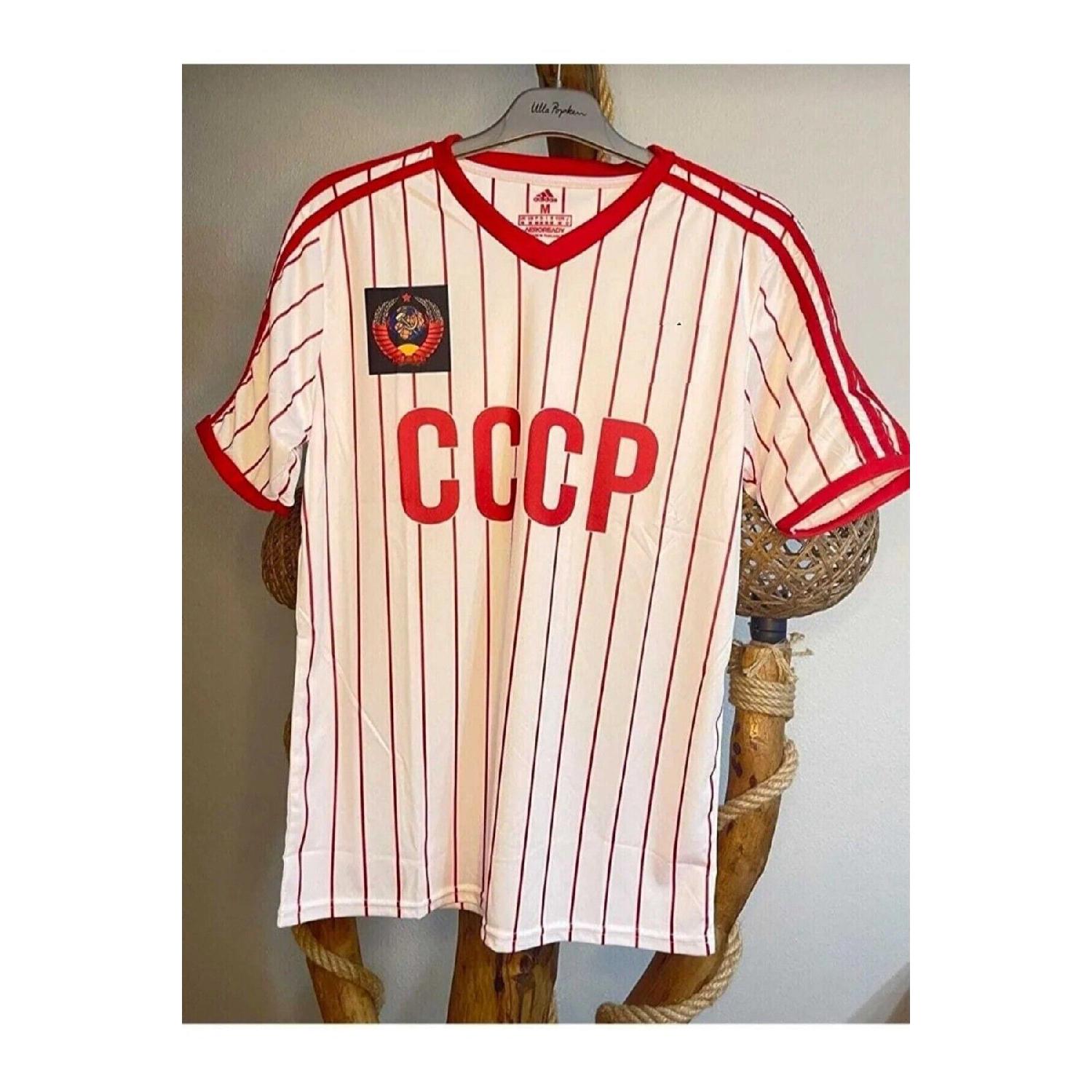 

01 Cio Baba новый сезон Cccp Джерси Советского Союза S белый