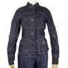 B Louis Vuitton Denim Jacket Logo Button Monogram Vintage cotton/Polyurethane Women Used