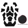 1 Set Taktische Airsoft-Helm-Aufnäher Universelles Außenband Helm Klettverschluss-Aufkleber-Set für Schnelle Helme Magic Sticker