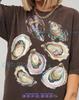 Vintage Oesters Schelpen Zeeleven Comfort Colors® T-shirt en kinder t-shirt, Oceaan Natuur Kust Zeevruchten Liefhebber T-shirts, Aquarel Schelp Kunst Cadeau,