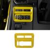 Car Headlight Switch Control Frame Cover For Ford F-150 -2024 Bright Yellow