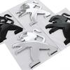 OQUP8 ABS 3D Löwenemblem Fronthaube Heckklappe Abzeichen für Peugeot 2008 3008 2021 2022 2023 Autoaufkleber Decals Styling Zubehör