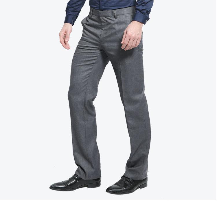 Spring/Summer Men's Slim Fit Iron-Free Straight Leg Dress Pants