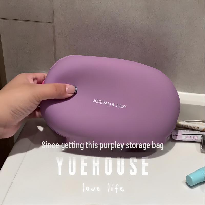 Waterproof Silicone Travel Toiletry and Makeup Bag for Men