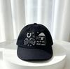New parent-child peaked cap child style personalized flat brim hip-hop hat pony visor baseball cap casual foreign style