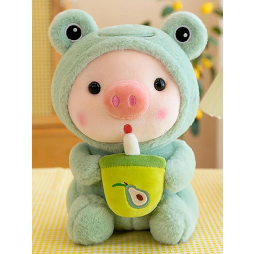 30cm Plush Lulu Pig Toys Pink Animal Stuffed Plush Cartoon Toys for Boys Girls Birthday Christmas Gifts