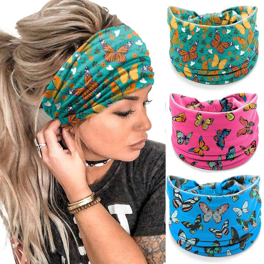 Cross-border No-Trace Headband & Hair Tie for Makeup, Sports & Fitness