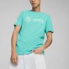 Puma Mercedes-AMG Petronas Logo Print Casual Crew Neck T-Shirt Men Tops Blue 623762-05