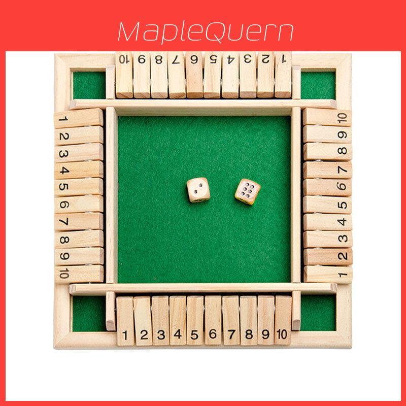 Wooden Four-flip Board Toy For Children Family Table Game