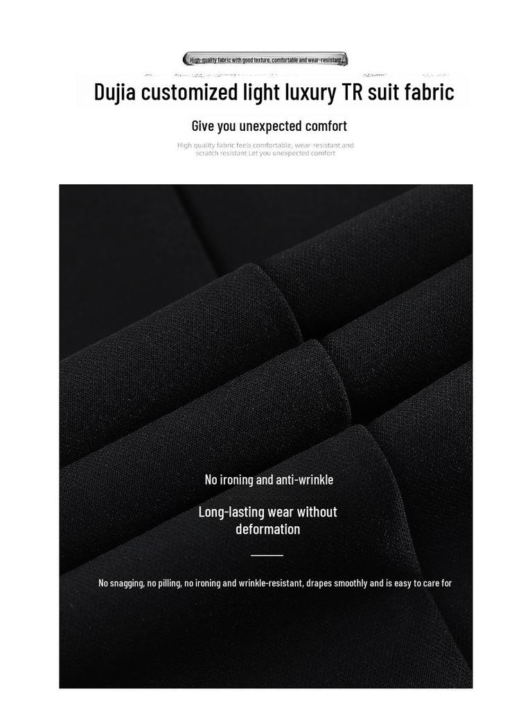 Women's High-Waist Black Flared Suit Pants - Slim Fit, Wide Leg, Spring 2024 Collection