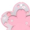 Yousheng Cherry Blossom Silicone Coaster, Heat Insulation Mat for Table, Non Slip Thickened Pad for Cups And