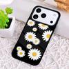 Daisy Flowers Abstract Floral Phone Case for iPhone 17 Air 16 15 11 12 14 13 Pro Max Shockproof Cover