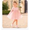 Girls' Mesh Dress, Autumn Children's Princess Dress, Long Sleeved Baby Dress