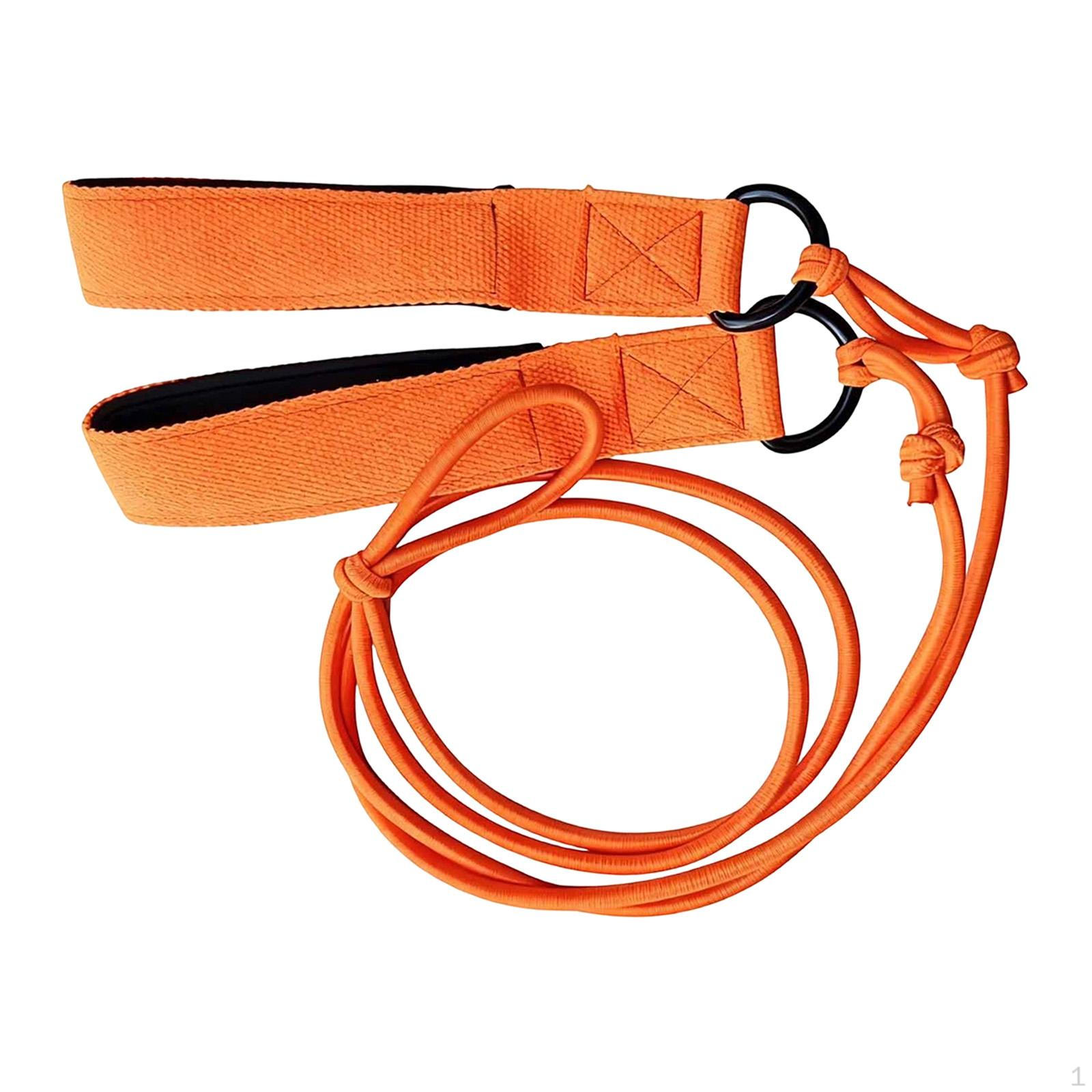 

Orange Spiral Stability Training Elastic Rope Adults Cord for Spine